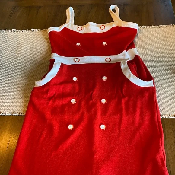 red toddler christmas dress Toddler Girl Santa Claus Christmas Dress – MyBabyByMerry